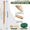imageEcoNour 28quot 2 Pack Moss Pole  Moss Pole Monstera Plant Support  Plant Sticks for Indoor Climbing Plants  Support for Potted Plants Like Pothos Philodendrons and More48 Inches  1 PC