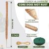 imageEcoNour 28quot 2 Pack Moss Pole  Moss Pole Monstera Plant Support  Plant Sticks for Indoor Climbing Plants  Support for Potted Plants Like Pothos Philodendrons and More28 Inches  2 PCS