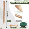 imageEcoNour 28quot 2 Pack Moss Pole  Moss Pole Monstera Plant Support  Plant Sticks for Indoor Climbing Plants  Support for Potted Plants Like Pothos Philodendrons and More28 Inches  4 PCS