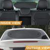 imageEcoNour Back Window Sun Shade for Car  Baby Car Shades Rear Window Sunshade with 99 Sun Protection from UV and Heat  Complete Coverage for Rear Window Sun Visor  Fits All Cars  Small 30quotx15quotMedium