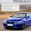 imageEcoNour Camoflage American Flag Windshield Sun Shade 240T Reflective Polyester Blocks 99 UV ampamp Heat Protection  Patriotic Car Accessory Sedans Hatchbacks Small SUVs  Universal Fit 64quot x 33quotBlack