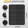 imageEcoNour RV Magnetic Window Shade for Side Door  Foldable Blackout UV Protection Cover  Winnebago Itasca Sunova Class A RV Entry Doors  4 Hook ampamp Loop Waterproof Oxford Fabric  Large 27quot 18quotLarge