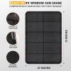 imageEcoNour RV Magnetic Window Shade for Side Door  Foldable Blackout UV Protection Cover  Winnebago Itasca Sunova Class A RV Entry Doors  4 Hook ampamp Loop Waterproof Oxford Fabric  Large 27quot 18quotXLarge