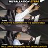 imageFoldable Windshield Sun Shade for Car  240T Reflective UV and Heat Shield with Storage Bag  Keeps Interior Cool  Universal Fit for Sedans SUVs and Trucks  Medium 64quot x 32quotXXLarge