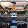 imageFoldable Windshield Sun Shade for Car  240T Reflective UV and Heat Shield with Storage Bag  Keeps Interior Cool  Universal Fit for Sedans SUVs and Trucks  Medium 64quot x 32quotMedium