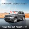 imageToyota Tacoma 20162025 Windshield Sunshade  4Layer 240T Front Window Shade Custom Fit for Toyota Tacoma 2Dr4Dr Pickup Truck  Sun Visor Blocks 100 UV Rays ampamp HeatFit for Grand Cherokee 20142025