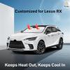 imageToyota Tacoma 20162025 Windshield Sunshade  4Layer 240T Front Window Shade Custom Fit for Toyota Tacoma 2Dr4Dr Pickup Truck  Sun Visor Blocks 100 UV Rays ampamp HeatFit For Lexus RX 20232025