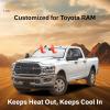 imageToyota Tacoma 20162025 Windshield Sunshade  4Layer 240T Front Window Shade Custom Fit for Toyota Tacoma 2Dr4Dr Pickup Truck  Sun Visor Blocks 100 UV Rays ampamp HeatFit for Ram Truck 20192025