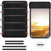 imageEcoNour RV Magnetic Window Shade for Side Door  Foldable Blackout UV Protection Cover  Winnebago Itasca Sunova Class A RV Entry Doors  4 Hook ampamp Loop Waterproof Oxford Fabric  Large 27quot 18quotMedium