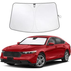 imageToyota Tacoma 20162025 Windshield Sunshade  4Layer 240T Front Window Shade Custom Fit for Toyota Tacoma 2Dr4Dr Pickup Truck  Sun Visor Blocks 100 UV Rays ampamp HeatFit for Honda accord20182022