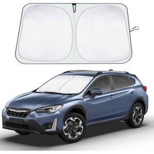 imageToyota Tacoma 20162025 Windshield Sunshade  4Layer 240T Front Window Shade Custom Fit for Toyota Tacoma 2Dr4Dr Pickup Truck  Sun Visor Blocks 100 UV Rays ampamp HeatFit for Subaru Crosstrek 20182025