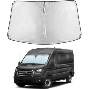 imageToyota Tacoma 20162025 Windshield Sunshade  4Layer 240T Front Window Shade Custom Fit for Toyota Tacoma 2Dr4Dr Pickup Truck  Sun Visor Blocks 100 UV Rays ampamp HeatFit for Ford Transit 20152025