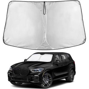 imageToyota Tacoma 20162025 Windshield Sunshade  4Layer 240T Front Window Shade Custom Fit for Toyota Tacoma 2Dr4Dr Pickup Truck  Sun Visor Blocks 100 UV Rays ampamp HeatFit For BMW X3 20182025