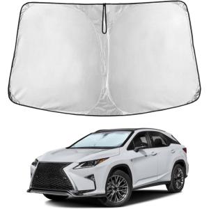 imageToyota Tacoma 20162025 Windshield Sunshade  4Layer 240T Front Window Shade Custom Fit for Toyota Tacoma 2Dr4Dr Pickup Truck  Sun Visor Blocks 100 UV Rays ampamp HeatFit For Lexus RX 20232025