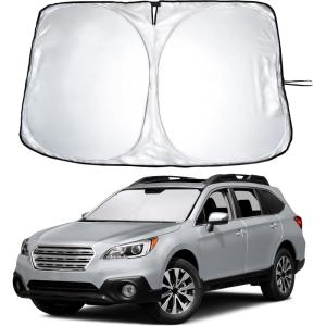 imageToyota Tacoma 20162025 Windshield Sunshade  4Layer 240T Front Window Shade Custom Fit for Toyota Tacoma 2Dr4Dr Pickup Truck  Sun Visor Blocks 100 UV Rays ampamp HeatFit For Subaru Outback 20142019