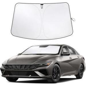 imageToyota Tacoma 20162025 Windshield Sunshade  4Layer 240T Front Window Shade Custom Fit for Toyota Tacoma 2Dr4Dr Pickup Truck  Sun Visor Blocks 100 UV Rays ampamp HeatFit for Hyundai Elantra20212025