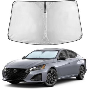 imageToyota Tacoma 20162025 Windshield Sunshade  4Layer 240T Front Window Shade Custom Fit for Toyota Tacoma 2Dr4Dr Pickup Truck  Sun Visor Blocks 100 UV Rays ampamp HeatFit For Nissan Altima 20192025