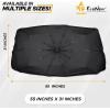 imageEcoNour Umbrella Windshield Sunshade for Car  Bendable Sun Visor for UV ampamp Interior Protection  Foldable Front Window Sunshade Suitable for Sedan and SUV  Sun Blocker for Car  XLarge 57quot x31quotLarge