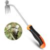 imageEcoNour Weed Puller Tool  Stainless Steel Weeder with Silicon Handle  Durable Weeding Remover Tool  Manual Weeder for Gardening  Effortless for Uprooting Weeds and Backyard Farm Planting1Pack