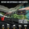 imageEcoNour 12V Car Battery Jump Starter Portable 6000A Jump Box with SOS Jumper Cable ampamp LCD Smart Screen 40000mAh for All Gas ampamp 12L Diesel Engines Fits Ford Chevrolet Toyota Ram SUVsCS 10 1000 Amps