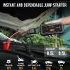 imageEcoNour Car Battery Jump Starter  Car Battery Jumper  2500A Portable Car Jumper Pack with Charger Cable  Ideal for Up to 85L Gasoline ampamp Diesel Engines  Compatible with Ford Honda ampamp JeepCS 20 2500 Amps