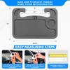 imageEcoNour Car Steering Wheel Desk Tray  Laptop Mount  Multipurpose Travel Car Accessories with Drinks Holder