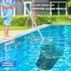 imageEcoNour Large Pool Skimmer Net Heavy Duty Aluminum Frame Pool Scoop Net for Cleaning Pools and Ponds with Double Layer Pool Strainer for in and Above Grounds Skimmer net for Pool Cleaning