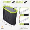 imageEcoNour Large Pool Skimmer Net Heavy Duty Aluminum Frame Pool Scoop Net for Cleaning Pools and Ponds with Double Layer Pool Strainer for in and Above Grounds Skimmer net for Pool Cleaning