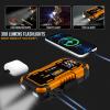 imageEconour 4000A Car Jump Starter  12V Battery Booster Pack for Up to 8L Gas ampamp 10L Diesel Engines 25000mAh Portable Power Bank with 65W Fast Charging LED Display Jumper Cables ampamp Emergency FlashlightLS 20 2500 Amps Fast Charging