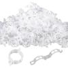 imageEcoNour 300Pcs Plant Support Clips for Garden  Tomato Clips for Twine Vines Trellis and Cages  Plant Support Garden Clips for Climbing  Garden Clips to Grow Upright Makes Plants Healthier300 Pieces