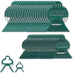 imageEcoNour 300Pcs Plant Support Clips for Garden  Tomato Clips for Twine Vines Trellis and Cages  Plant Support Garden Clips for Climbing  Garden Clips to Grow Upright Makes Plants Healthier40 Pieces
