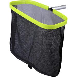 imageEcoNour Large Pool Skimmer Net Heavy Duty Aluminum Frame Pool Scoop Net for Cleaning Pools and Ponds with Double Layer Pool Strainer for in and Above Grounds Skimmer net for Pool Cleaning