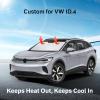 imageEcoNour Tesla Model S Windshield Sun Shade  Durable 240T Polyester Material Blocks Sun ampamp Heat  Reflective Sun Shield with Storage Pouch  Offers Protection for Car Interior  Tesla Car AccessoriesVolkswagen 20212025