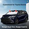 imageEcoNour Tesla Model S Windshield Sun Shade  Durable 240T Polyester Material Blocks Sun ampamp Heat  Reflective Sun Shield with Storage Pouch  Offers Protection for Car Interior  Tesla Car AccessoriesToyata Sienna 20212025
