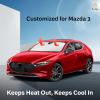 imageEcoNour Tesla Model S Windshield Sun Shade  Durable 240T Polyester Material Blocks Sun ampamp Heat  Reflective Sun Shield with Storage Pouch  Offers Protection for Car Interior  Tesla Car AccessoriesMazda 3 20192025