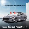 imageEcoNour Tesla Model S Windshield Sun Shade  Durable 240T Polyester Material Blocks Sun ampamp Heat  Reflective Sun Shield with Storage Pouch  Offers Protection for Car Interior  Tesla Car AccessoriesHyundai Elantra20212025