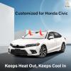 imageEcoNour Tesla Model S Windshield Sun Shade  Durable 240T Polyester Material Blocks Sun ampamp Heat  Reflective Sun Shield with Storage Pouch  Offers Protection for Car Interior  Tesla Car AccessoriesHonda Civic 2022 2025