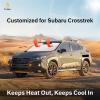 imageEcoNour Tesla Model S Windshield Sun Shade  Durable 240T Polyester Material Blocks Sun ampamp Heat  Reflective Sun Shield with Storage Pouch  Offers Protection for Car Interior  Tesla Car AccessoriesSubaru Crosstrek 20182025