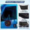 imageEcoNour Car Rear Window Screens 2 Pack  Stretchable ampamp Breathable Car Side Window Sun Shades for Sun Protection  Breathable Window Shades for Privacy Blackout  XXL 48quotx26quotXXXLarge