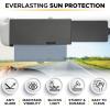 imageEcoNour Polarized Sun Visor Extender for Car 2 Pack  AntiGlare Visor Extension for Sun Blocker  Protects from UV Rays  Sunshade Extender for Automotive Interior Sun Protection Accessories