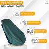 imageEcoNour Baby Car Seat Sun Shade Cover  Infant Carseat Heat Protector Keeps Toddler Seat at a Cool Temperature  Reflective car seat Sunshade Blocks Out Heat  Baby Travel AccessoriesGreen