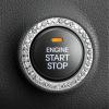 imageEcoNour Push Start Button Cover 1 Pack  One Push to Start Button to Personalize Your Car Interior  Attractive Car Bling Accessories for Women Makes Your Car Look Elegant  White