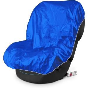 imageEcoNour Baby Car Seat Sun Shade Cover  Infant Carseat Heat Protector Keeps Toddler Seat at a Cool Temperature  Reflective car seat Sunshade Blocks Out Heat  Baby Travel AccessoriesBlue