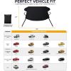 imageEcoNour Windshield Cover for Ice and Snow  Enhanced 600D Oxford Fabric Windshield Cover for Any Weather  Water Heat ampamp SagProof Car Windshield Snow Cover  69 x 42 inches Pack of 2